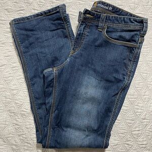 CARHARTT-Women's Flannel Lined Straight Leg Relaxed Fit Jean